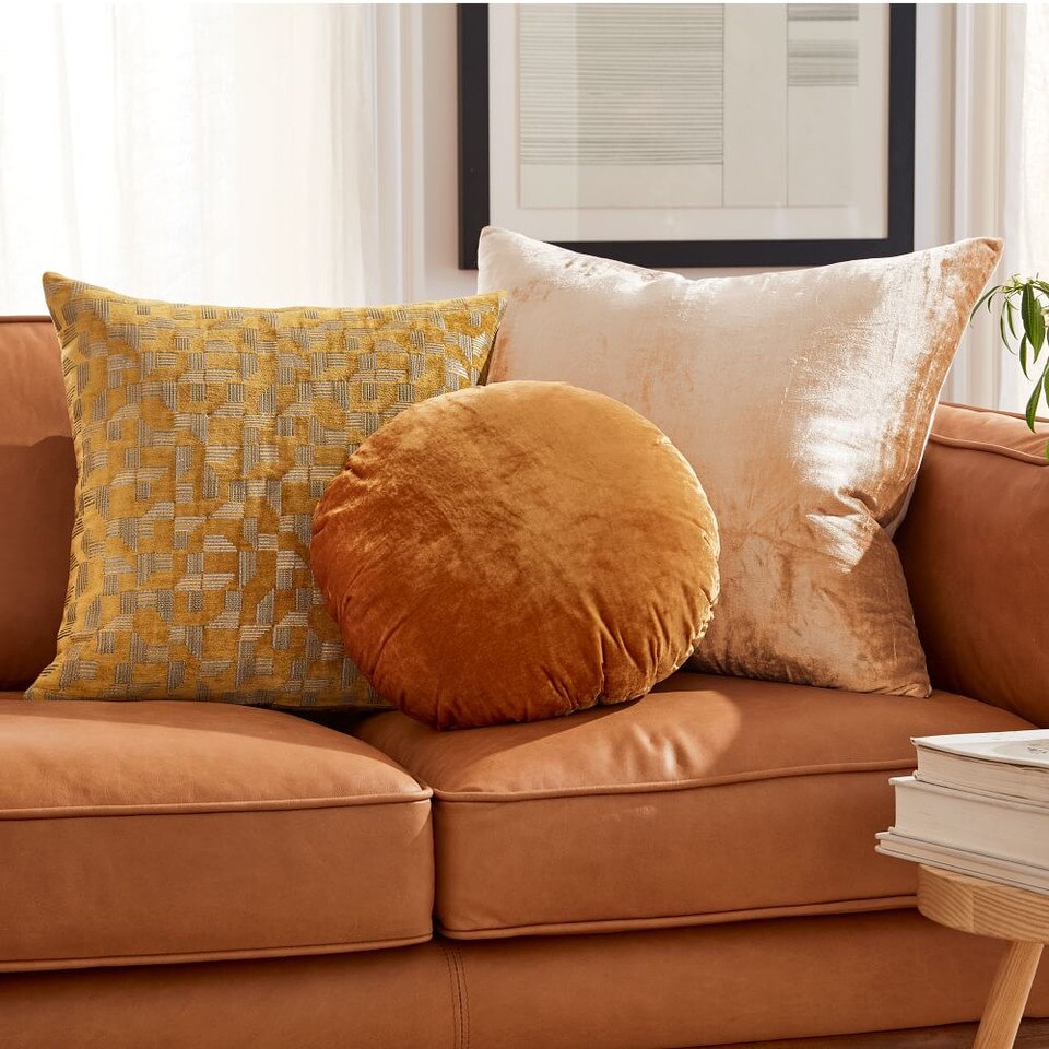 Geo Chenille Jacquard Pillow Cover West Elm Australia